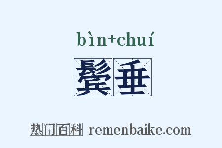 鬓垂是什么意思的图片